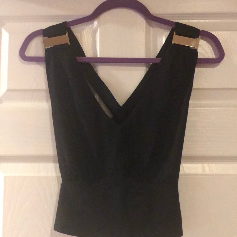 Black Crop Top